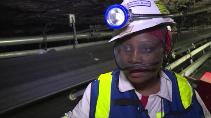 Breaking ground: South Africa's women miners